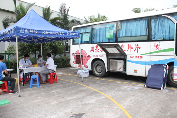 必一运动员工参加无偿献血活动，用爱心为生命加油